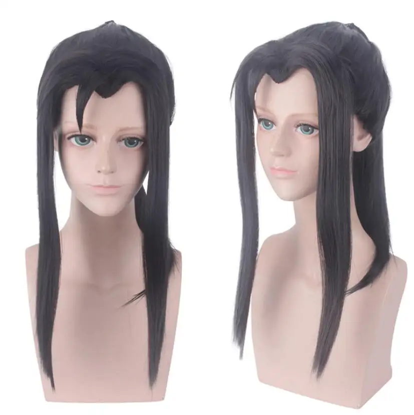 545 WEN QIONGLIN Lan Wangji Wei wuxian косплей парик Хэллоуин Аниме Mo Dao Zu Shi синтетические волосы jiang cheng wei ying lan zhan Косплей парики+ шапка - Цвет: 545 WEN QIONGLIN