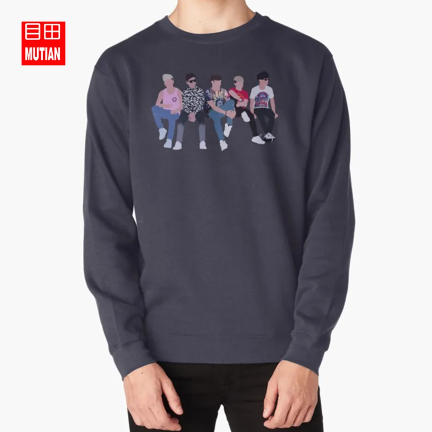 Boyband EP толстовки roadtriptv Токийский отель ep boyband группа британских певцов 1d - Цвет: navy-sweatshirt