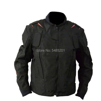 

A Star Men's Textile Motorcycle Riding Jacket with Protectors with Cotton Lining