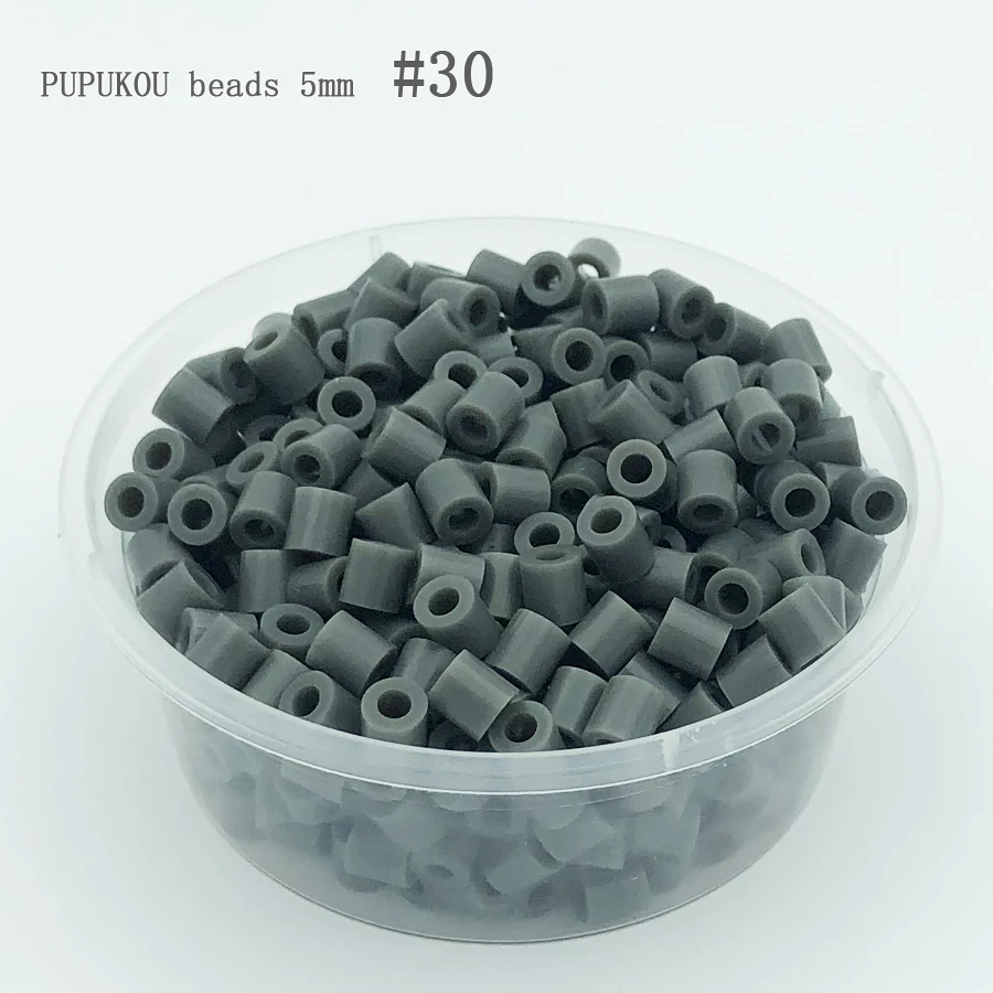 360pcs/box packing 5MM hama beads diy toy 48kinds colors foodgrade perler Iron beads PUPUKOU fuse beads Kids Education puzzle to 24