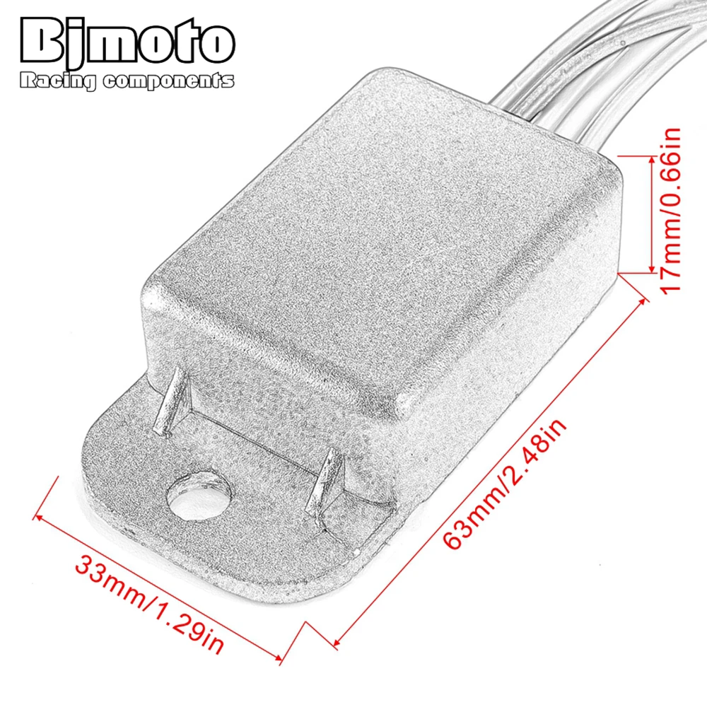 BJMOTO мотоцикл DC12V регулятор напряжения Выпрямитель для Honda CT110 Postie Bikesc 6v 1986-2003 31600-459-910