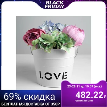 

Gift planter, white Love, 15.5 х18 cm 4670441