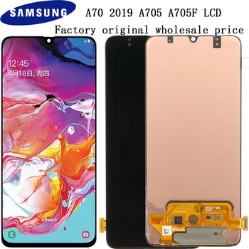 

For Samsung Galaxy A70 2019 new original LCD display Super AMOLED 6.7 inch A705 A705F SM-A705MN original touch digitizer assembl