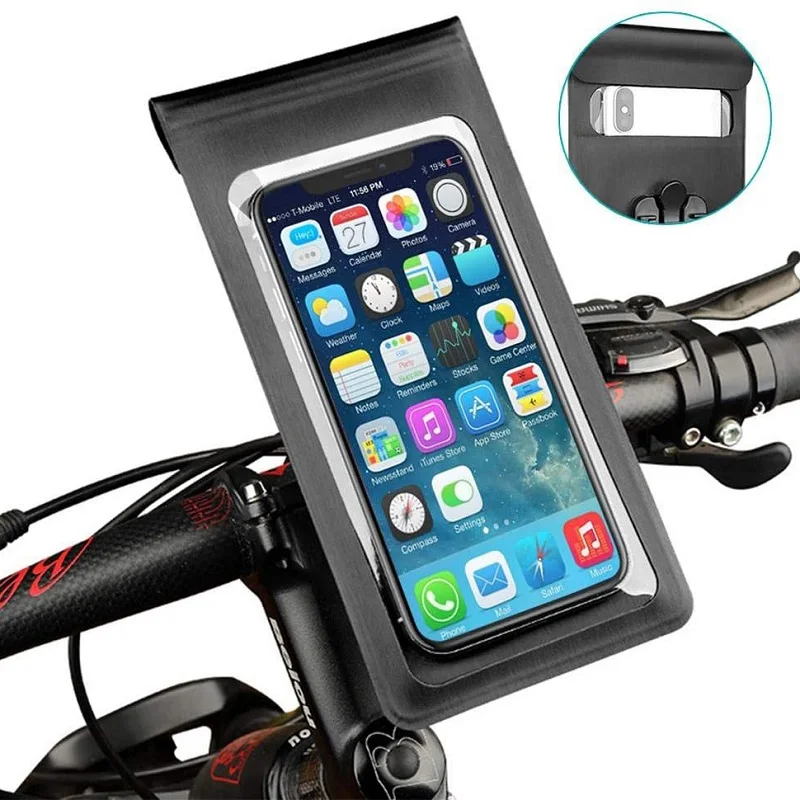 Waterproof 360° Rotation Touch Screen Phone Holder for Bikes and Motorcycles