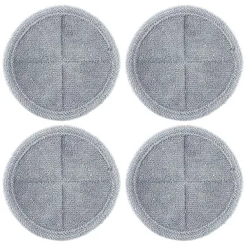 

4Pcs Microfiber Mop Cloth for Dyson Wet&Dry Electric Mop Head Brush Mopping Pads Vacuum Cleaner Accessories 20.5cm