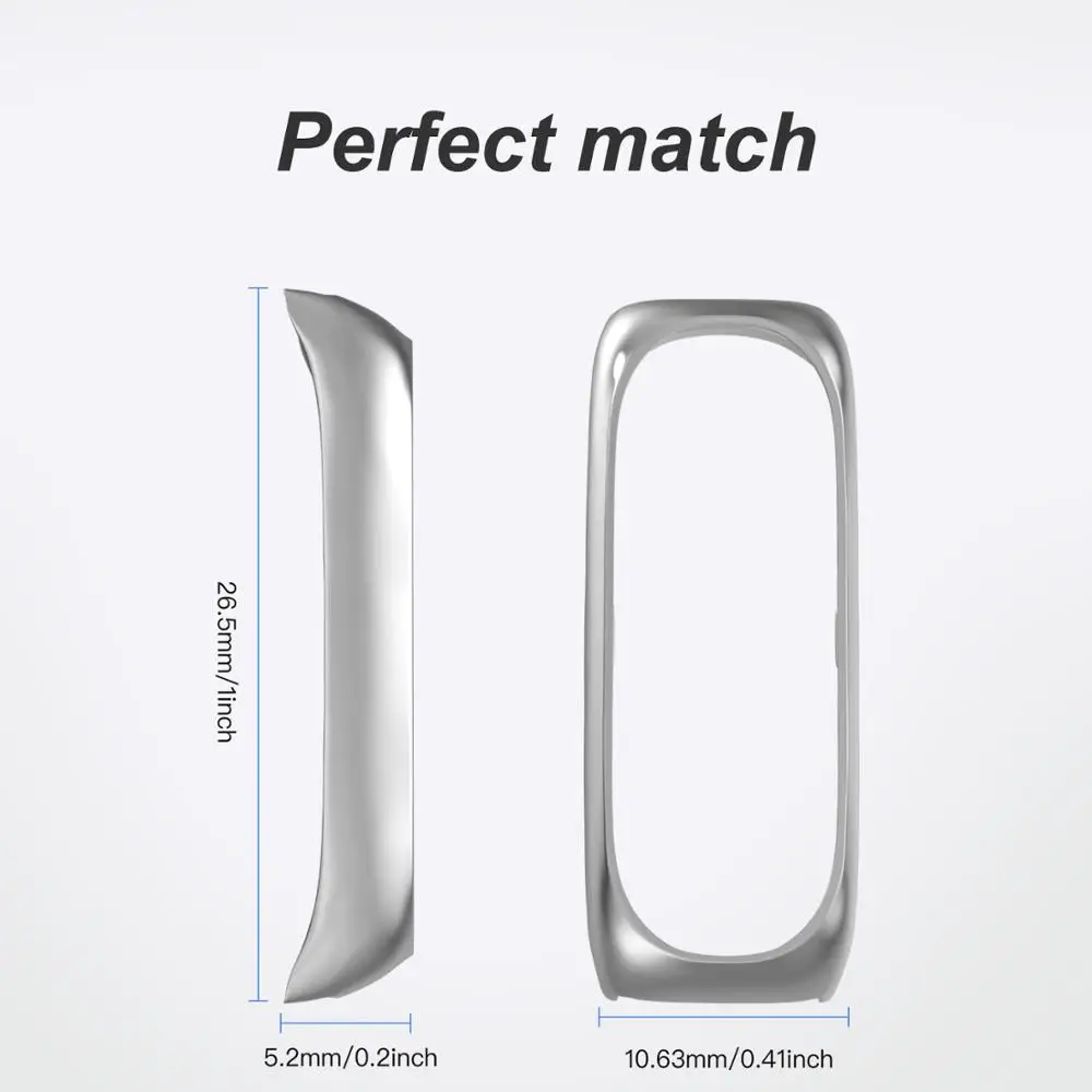 Металлический ремешок для Xiaomi Mi Band 5 металлический из нержавеющей стали