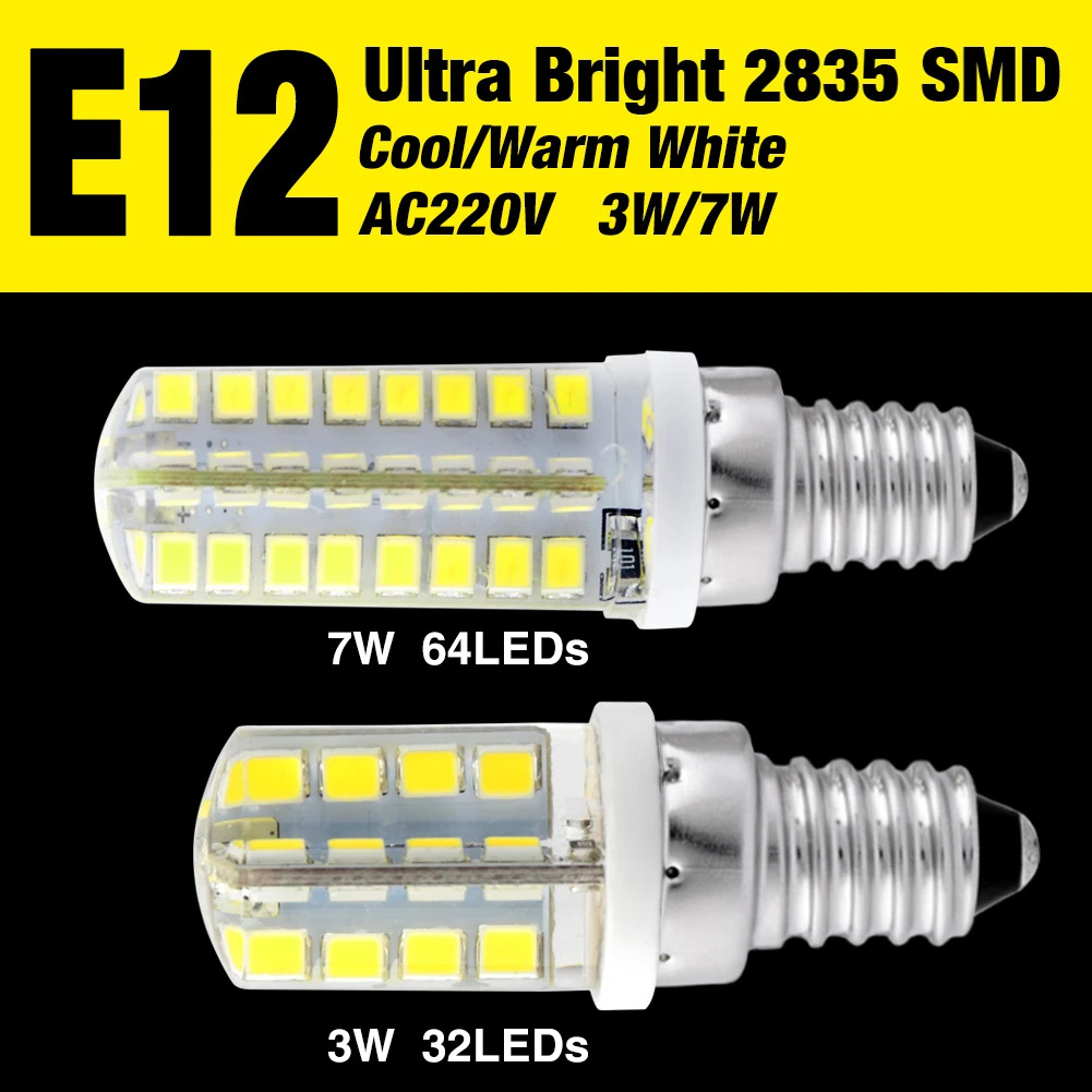4 шт. G9 светодиодный 32 64 s 220V E14 E12 светильник лампы SMD 2835 Светодиодный B15 вместо 30