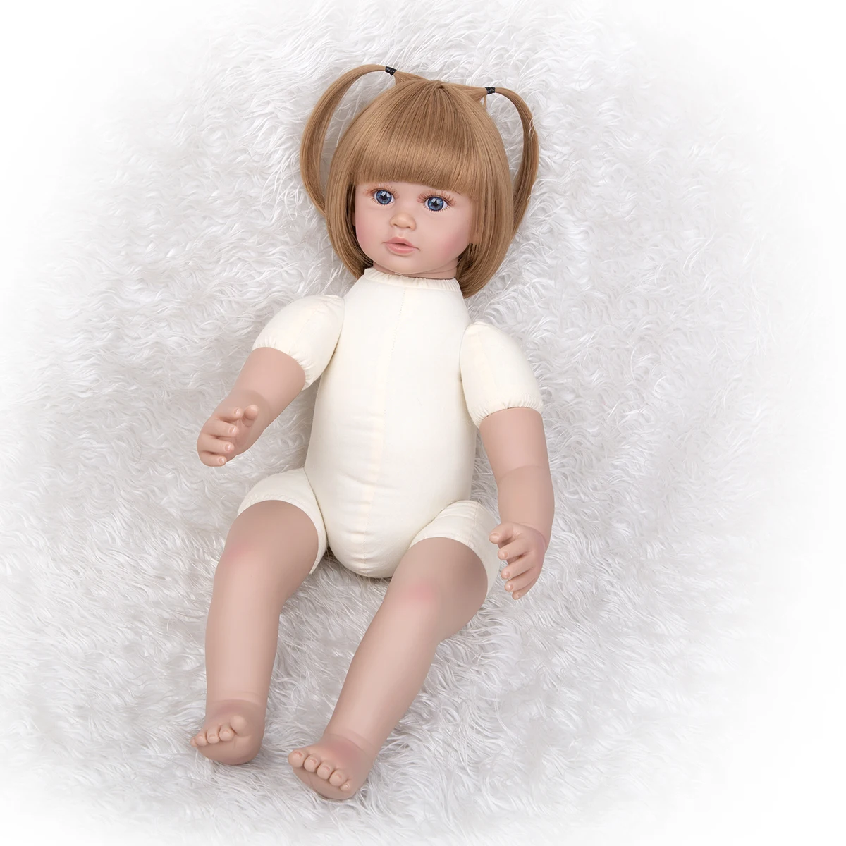 KEIUMI Reborn Dolls Wholesale Gift Realistic Baby 60 cm Silicone Vinyl Collection Toy Menina For Kid Birthday Gift images - 6