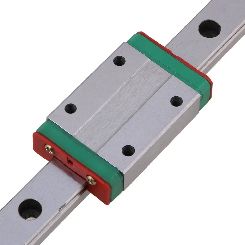 

MGN12 500mm Linear Sliding Guideway Rail with Bearing Steel Mini Rail Block Precision Measurement Set of 3
