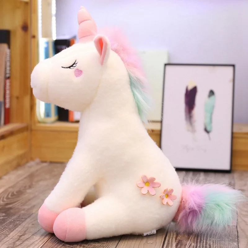 

Hot Selling Unicorn Doll Plush Toys-Processing Customizable Logo Recruit Agents