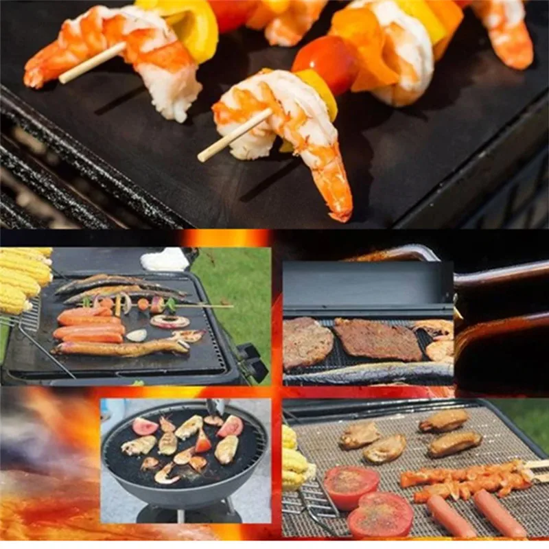 BBQ Accessories Tools Outdoor Cooking Nonstick Grill Topper Aluminum  Construction Nonstick Flat Grill Wok Comal - China Mexican Style and French  Fries price