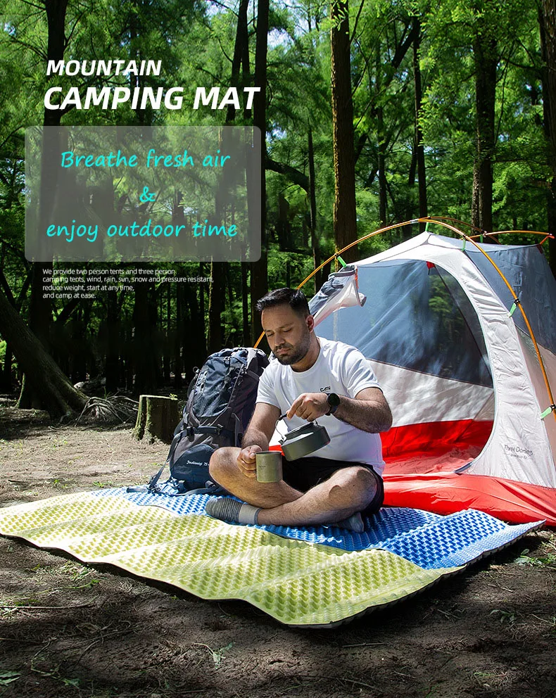 Twinklings pieghevole schiuma impermeabile Dampproof Mat materassino in tenda per outdoor campeggio trekking 
