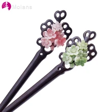 Molans великолепное бриллиантовое свадебное платье невесты шпилька женская Европейская эстетика ручной работы головной убор невесты для свадьбы