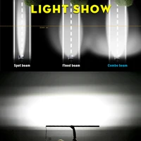 UNI-SHINE 22inch 104W Led Light Bar 12000LM Single Row Led Work Driving Lights Offroad Truck SUV ATV Tractor Car Boat 12V 24V - Image 3
