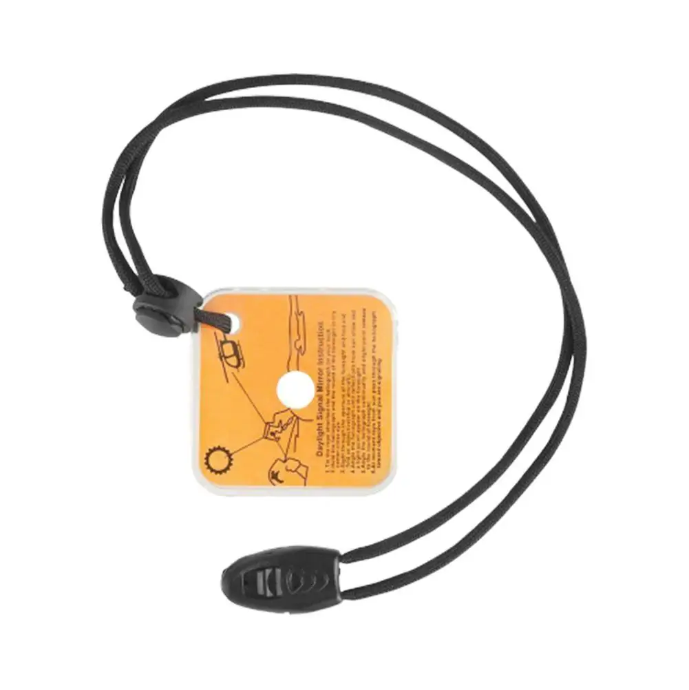1 Piece Outdoor Reflective Signal Mirror Survival Kit