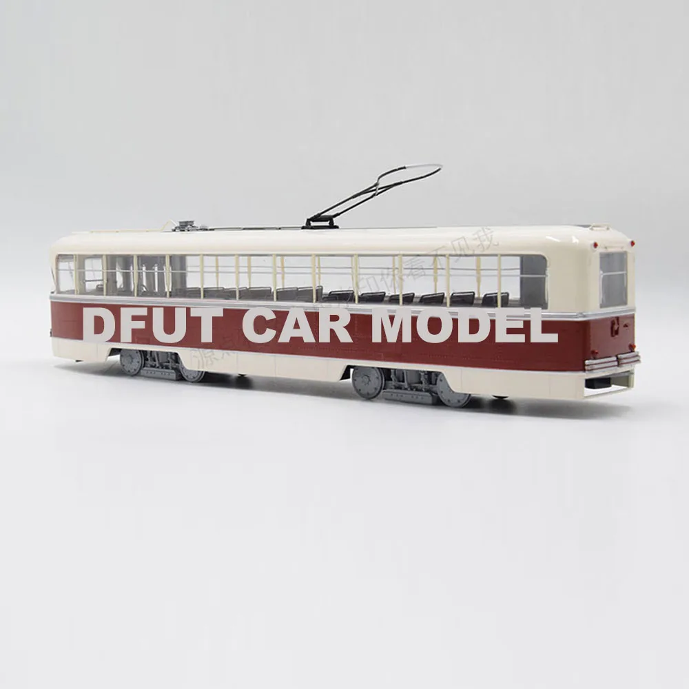1:43 Scale Alloy Toy Soviet Union RVZ-6 Tram Model Of Children's Container Original Authorized Authentic Kids Toys |
