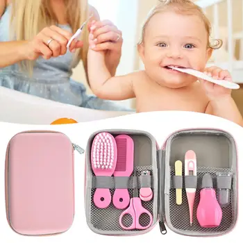 

8PCS Grooming Kit Nail Clippers Electronic Thermometer Healthcare Set For Baby Children Nail Clippers Kit