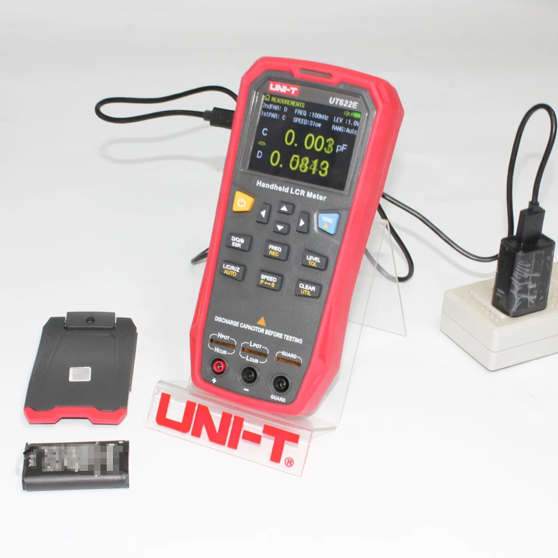 UNI-T UT622E/UT622C/UT622A handheld LCR Meter; high-precision industrial components inductance resistance capacitance tester 3