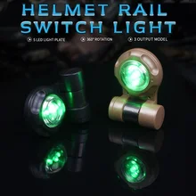 VIP Светильник ИК уплотнители версия шлем безопасности сигнала мерцающий светильник аварийный светильник 2x инфракрасного излучения, 3x зеленый светильник вспышка SOS светильник WEX079