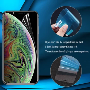 

Nano Explosion-proof Soft Film Foil For iPhone 11 Pro Max Screen Protector for iPhone 11 Pro Max (Not tempered glass)