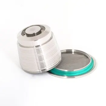 

Stainless Steel Refillable Coffee Capsule Coffee Tamper Reusable Coffee Pod Reusable Filters For Nespresso Coffee Machine