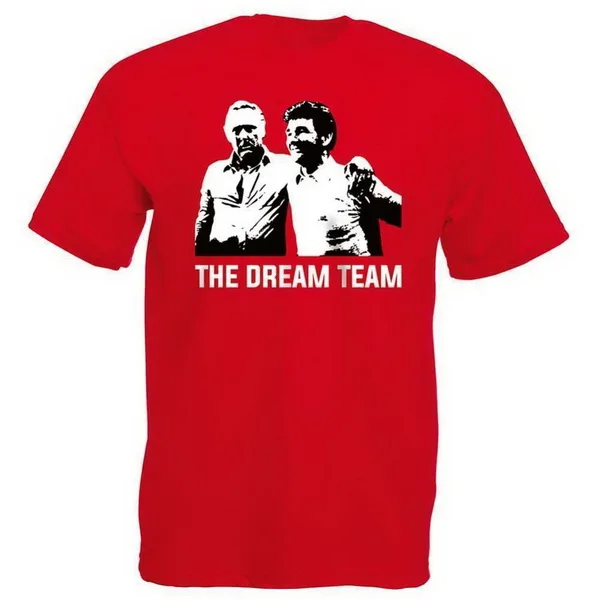 Clough &amp Taylor-The Dream Team (Ноттингем Форест) футболка уличная премиум-класса | Мужская