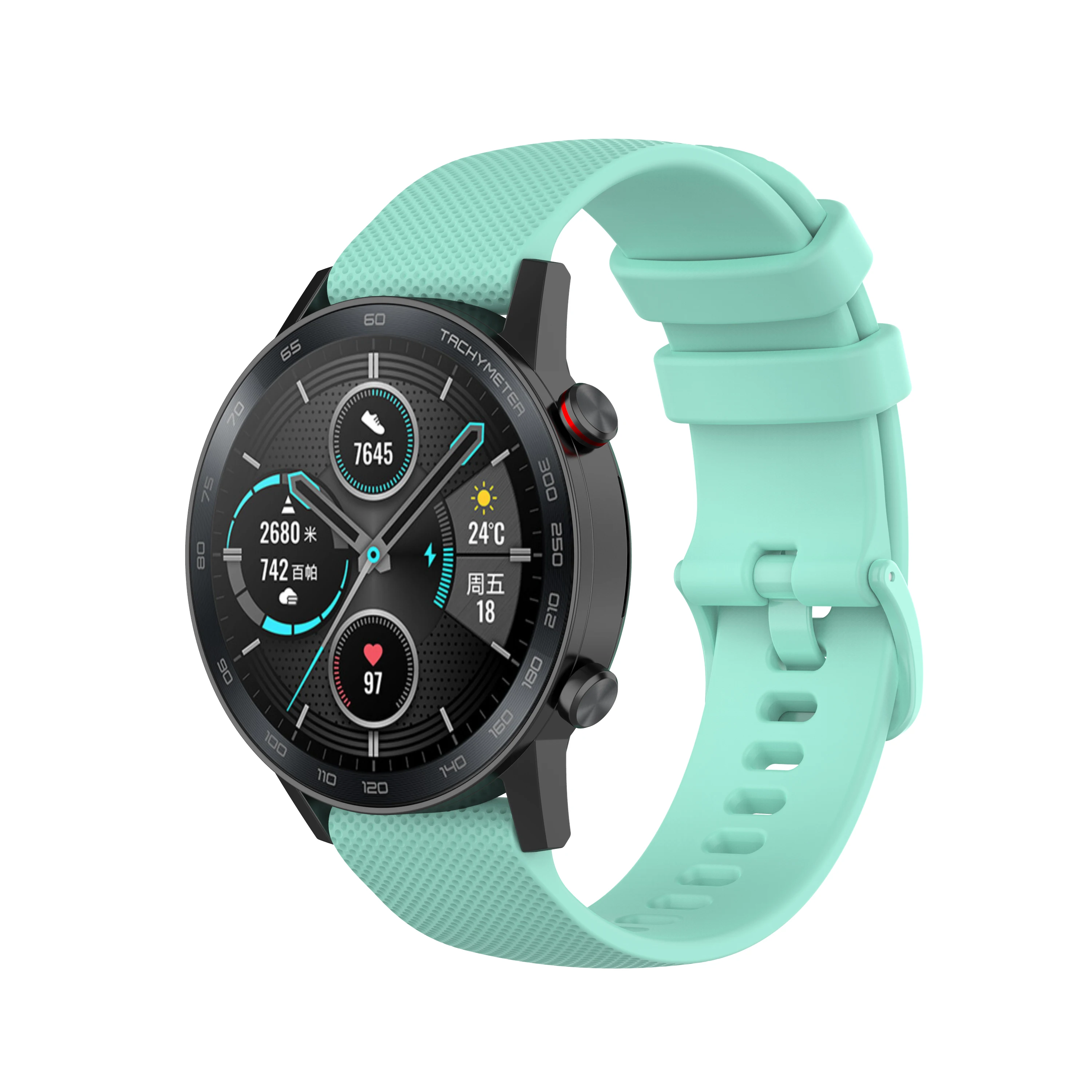Мягкий силиконовый ремешок для наручных часов для huawei Honor Magic Watch 2 ремешок для наручных часов