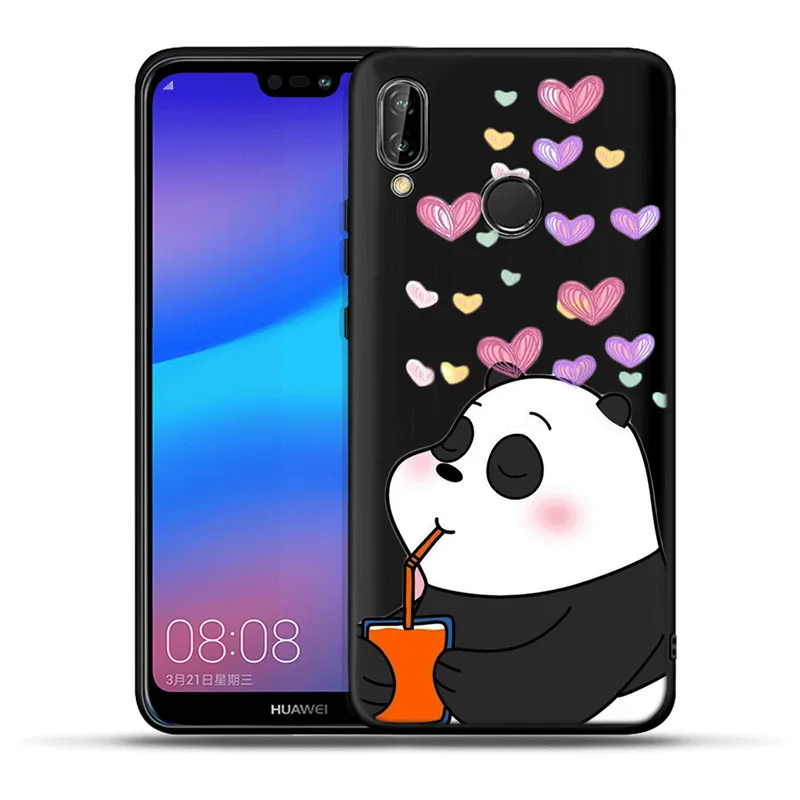 H1459 Силиконовый чехол с милой пандой для телефона huawei Mate10 20 Lite Pro P8 P9 P10 P20 Lite P20 P30 Pro P Smart Smart Coque Shell - Цвет: H1459