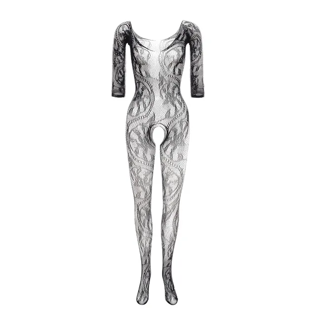crotchless lingerie bodysuit open crotch sexy costumes fishnet bodysuit sex romantic acessories plaid bodystocking body suit sexy lingerie