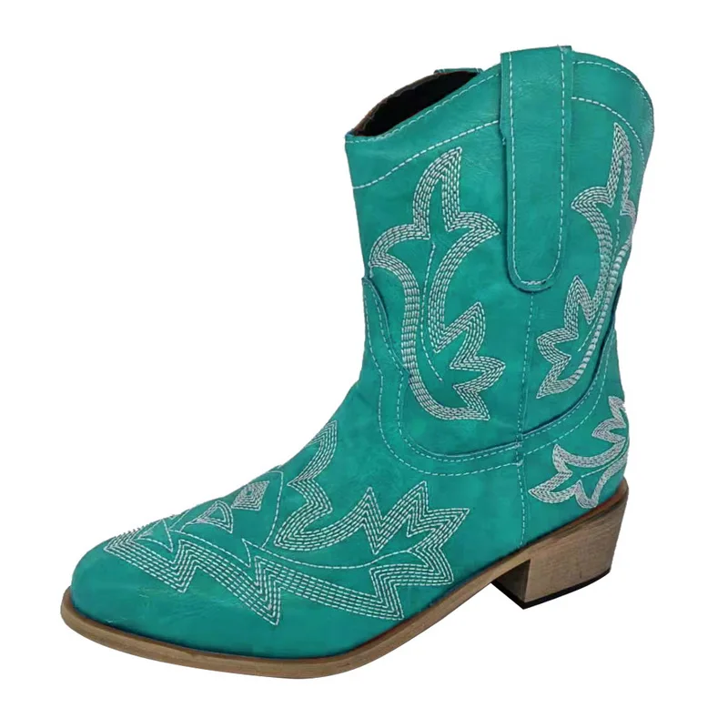 womens teal boots