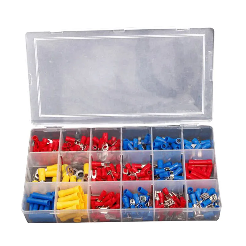 

300pcs Heat Shrink Ring Assorted Insulated Electrical Wire Connectors Terminals JA55