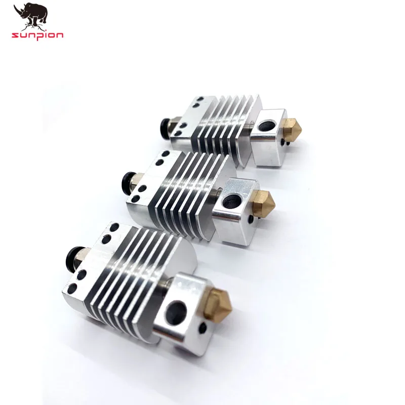 SUNPION CR8 комплект Hotend дистанционный Боуден 3d принтер экструдер цельнометаллический радиатор 1,75 может фиксироваться вентилятор Горизонтальная установка