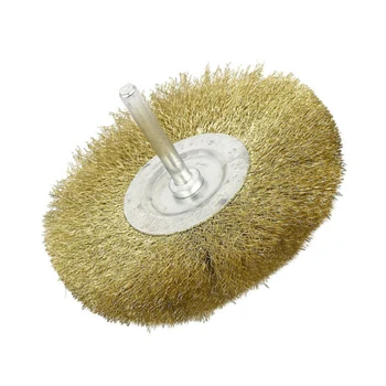 

1Pc 100mm Blades Steel Wire Wheel Brush Rotary Tool For Mini Drill Dremel Tools Polishing Accessories