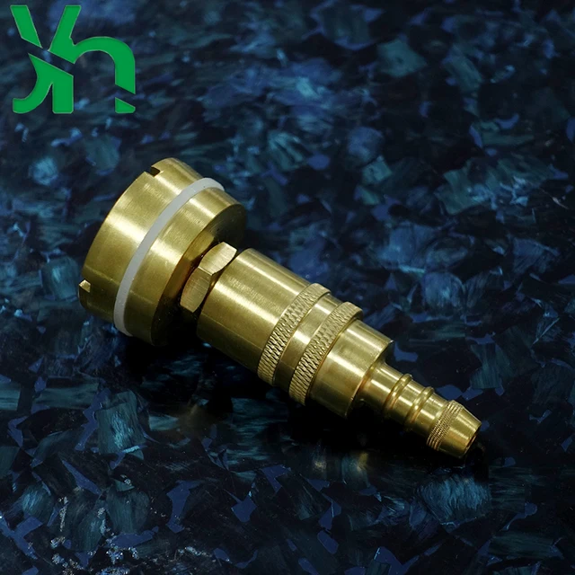 Megfelelő Szénszálas Prepreg Lezárás Vákuum-Eljáráshoz, Vákuumzsák-Csatlakozóhoz, Tiszta Sárgaréz Egyirányú Üléshez (10 Mm-Es Tömlőhöz Megfelelő) - Image 2
