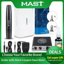 Dragonhawk новая татуировка машина пистолет комплект мотор поворотная ручка Мощность иглы