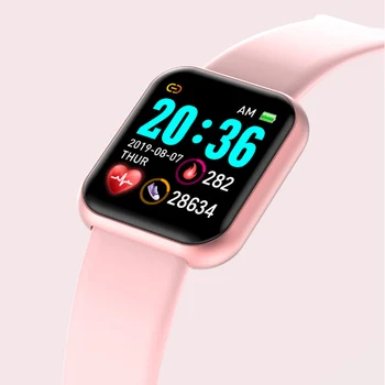 

Y68 Smart Watch Y68 PK B57 B58 Men Women Blood Pressure Heart Rate Waterproof Tracker Sport Clock Watch Smart For Android IOS