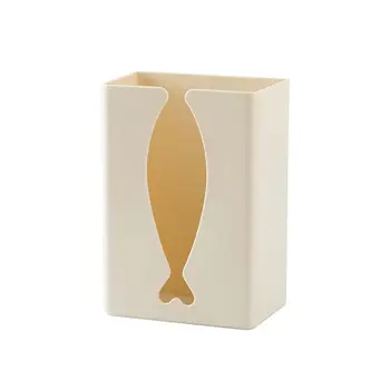 

Wall Mounted Tissue Box Toilet Paper Storage Case Holder Home Bathroom Organizer