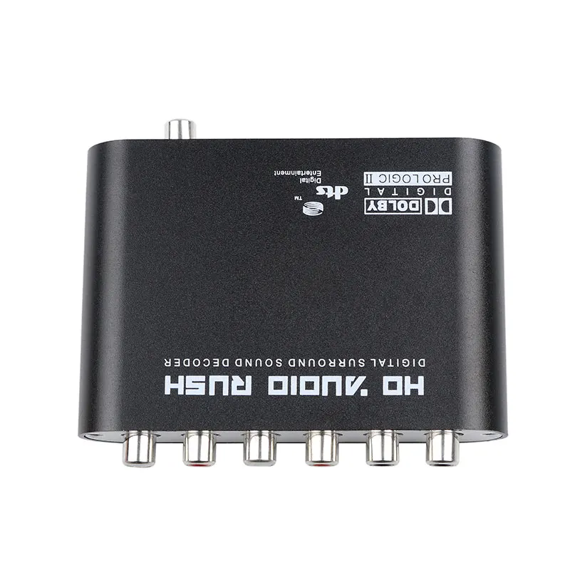 Caldecott 5 1 CH аудио декодер SPDIF коаксиальный к RCA DTS AC3 оптический цифровой усилитель