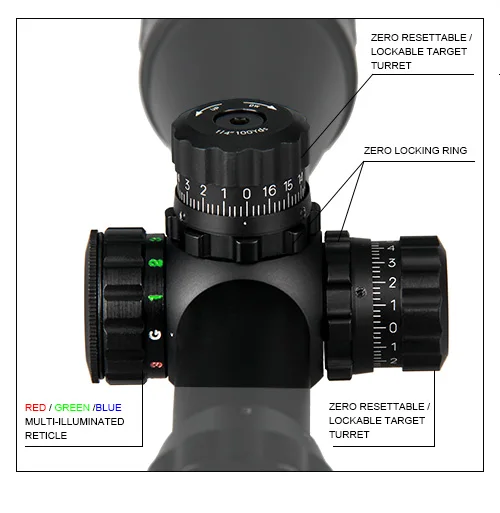 Canis Latrans Tactical 3-9X32 Полный размер A.O. Диапазон оценки Mil-Dot dot прицелы для страйкбола HK1-0174