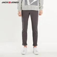 JackJones мужские хлопковые брюки стрейч однотонные деловые повседневные мужские 219114572