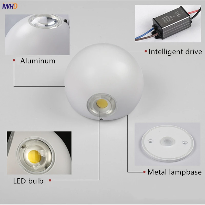 IP65 Waterproof LED Wall Lamp Aluminum Outdoor Light Simple Wall Lamp For Bedroom Bathroom Mirror Light Bar Cafe Applique Murale (12)