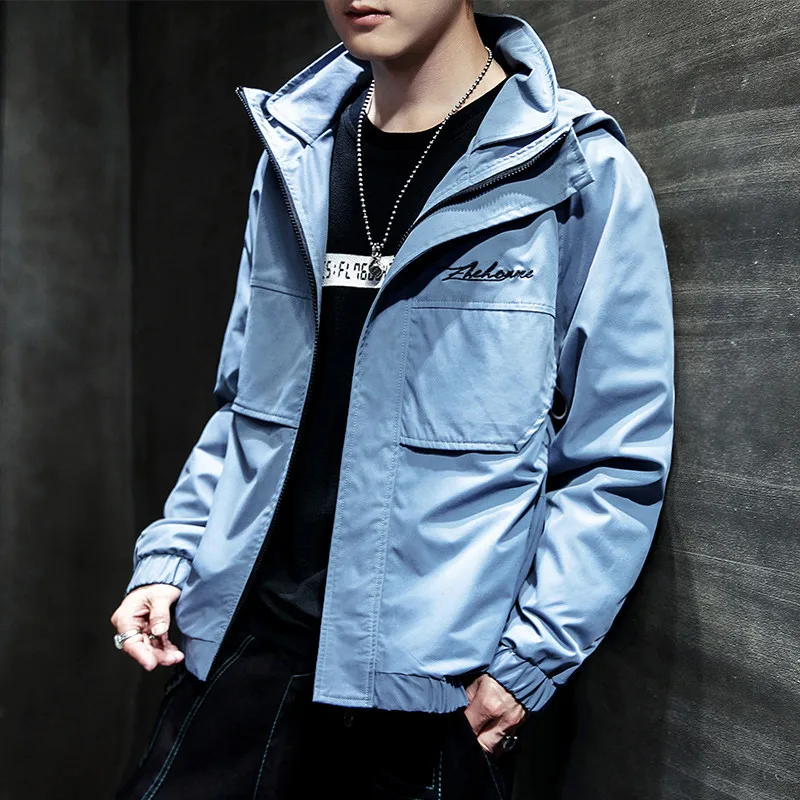 

Spring, Autumn And Winter New Style Men Jacket Coat-Style Street Korean-style Casual MEN'S Anorak