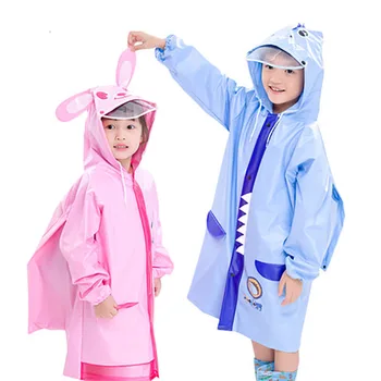 

Plastic Raincoat Children Rain Poncho Kids Rainsuit Girls Boy Rain gear Jaqueta Impermeavel Raincoat With Shoes LZG229