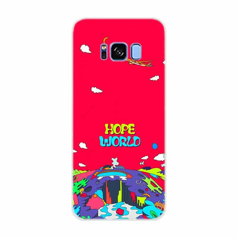 6 Чехол для телефона мягкий чехол для samsung Galaxy S5 S6 S7 Edge S8 S9 Plus S10 Plus E Note 8 9 10 Bangtan Boys Hope World чехол s - Цвет: 6