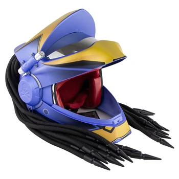 

Original Helmets For Soman SM958 Predator Halloween Motorcycle Flip up Helmet casco capacete moto Dot/GB Approved Full Face