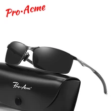 Pro Acme Брендовые мужские HD поляризованные солнцезащитные очки Классические Винтажные Солнцезащитные очки с покрытием линзы очки для вождения для мужчин UV400 Oculos PA1170