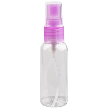 

10x 30ml Purple Clear Plastic Makeup Water Spray Atomizer Bottle Container Pump
