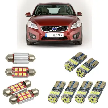

Interior led Car lights For volvo c30 533 hatchback 2006-2013 car accessories boot light License Plate Light 6pc
