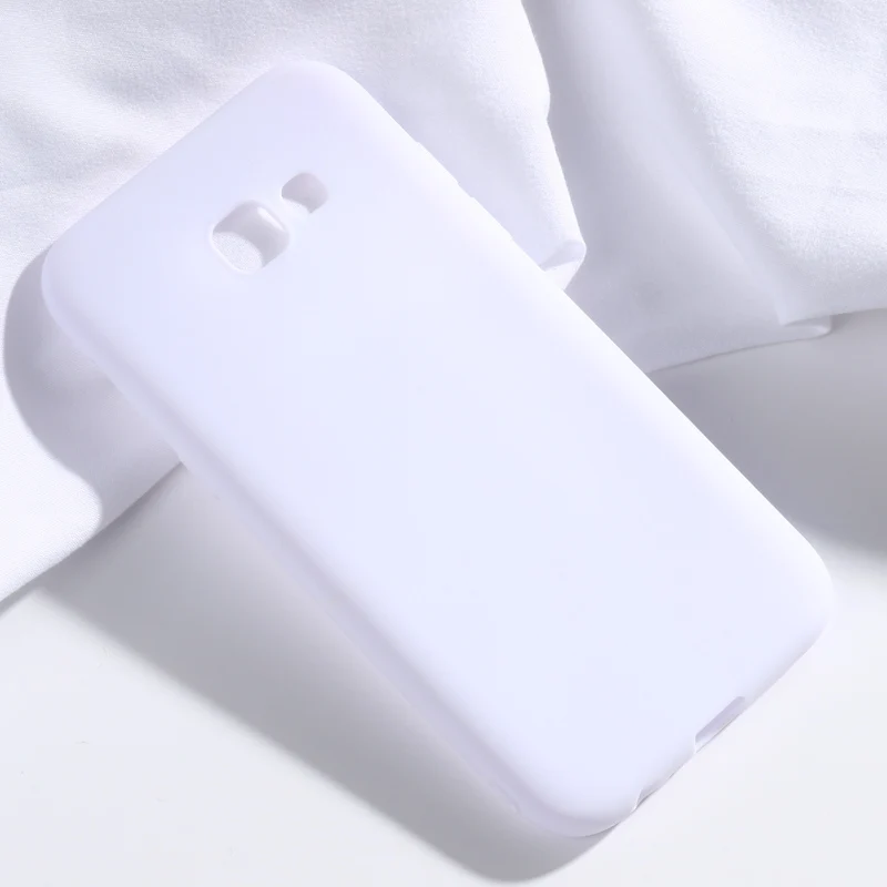 Мягкая задняя крышка из ТПУ карамельных цветов для Samsung A5 2017 A520 A520F SM силиконовые