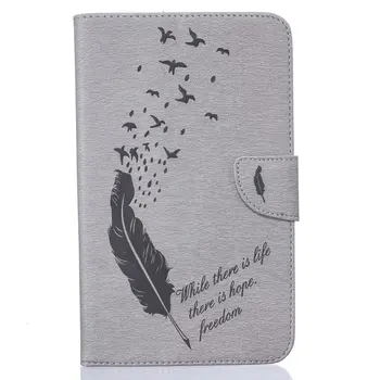 

Feather Pattern PU Leather Case For iPad Air 1 iPad 5 Cover for Apple iPad Air 2 ipad 6 Wallet Card solt tablet Case+film